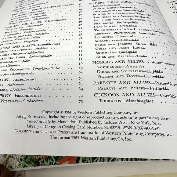 Birds of the World Oliver L. Austin Jr. Bird Golden Press Western Publishing 83' - Picture 4 of 10